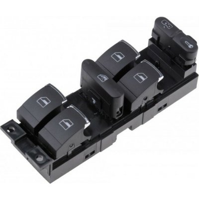 NTY Ovládací Panel Mechanismu Oken VW Bora 1998-,golf IV 1997-,passat B5 1966-,seat Leon 1999-,toledo 1999-/chromowany/ (3BD959857) – Hledejceny.cz