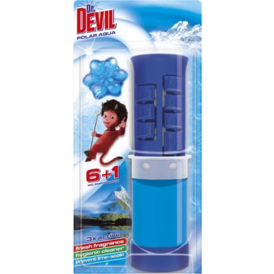 Dr.Devil 3in1 WC POINT BLOCK Polar Aqua 45 ml – Hledejceny.cz