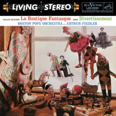 Rossini-respighi - La Boutique Fantasque & Ibert - Divertissement - Arthur Fiedler LP