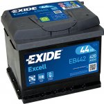 Exide Excell 12V 44Ah 420A EB442 – Hledejceny.cz