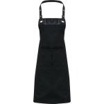 Premier Workwear Zástěra do kavárny s dekorativním lemováním z umělé kůže černá černá 70x81cm PW123 – Hledejceny.cz