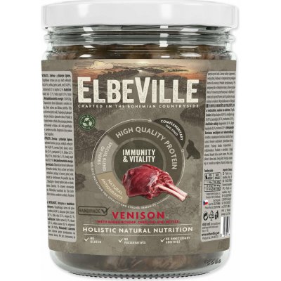 Elbeville Dog Imunity & Vitality zvěřina s přidaným šípkem dobromyslem a kopřivou 440 ml – Hledejceny.cz