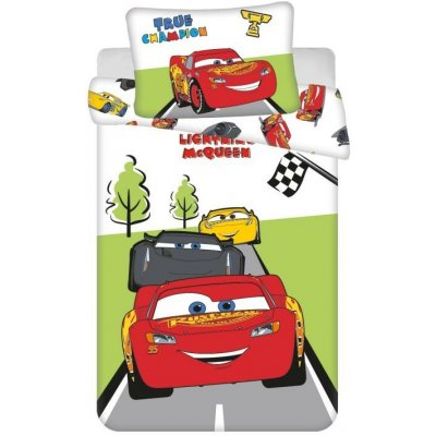 Jerry Fabrics Povlečení do postýlky Cars Champion 100 × 135 cm 40 × 60 cm – Zboží Dáma