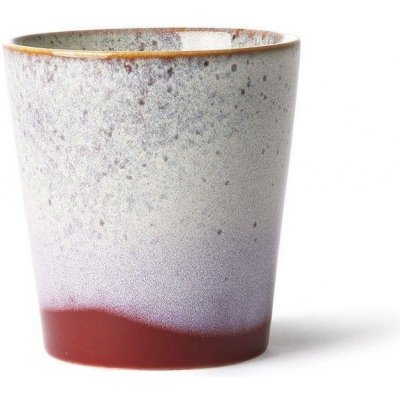 HK living Keramický hrnek 70's Mug Frost béžová šedá keramika 180 ml