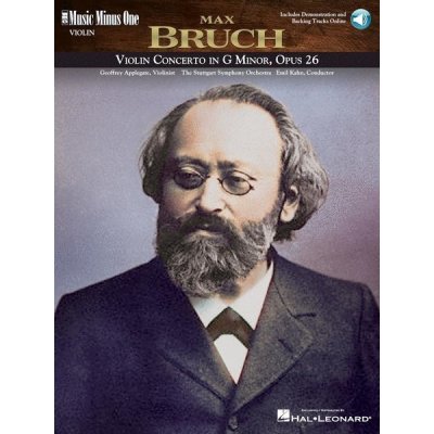 Max Bruch Violin Concerto No. 1 in G Minor Op. 25 noty na housle + audio – Hledejceny.cz