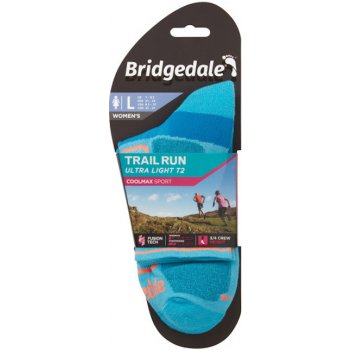 Bridgedale ponožky Trail Run UL T2 CS Low Ld Blue