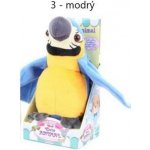 GGV Interaktivní plyšový mluvící papoušek zelený – Zbozi.Blesk.cz