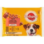 Pedigree Adult hovězí drůbeží v želé 4 x 100 g – Zboží Mobilmania