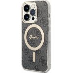 Pouzdro Guess 4G IML MagSafe iPhone 14 Pro černé – Hledejceny.cz