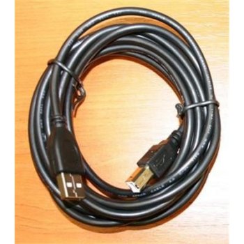 Gembird CCP-USB2-AMBM-10 Kabel USB 2.0 A-B propojovací 3m Professional (černý, zlacené kontakty)