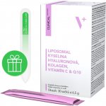 Liposomal Kyselina Hyaluronová + Kolagen + Vitamín C & Q10 30 x 6.5 g – Hledejceny.cz