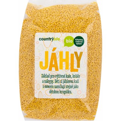 Country Life Jáhly Bio 1 kg – Zbozi.Blesk.cz