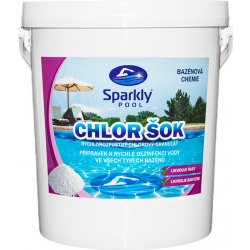 Sparkly POOL Chlor šok 10 kg