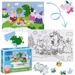 DODO Oboustranné Prasátko Peppa Piknik 60 dílků – Hledejceny.cz