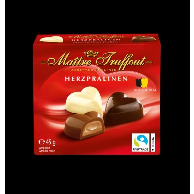 Maitre Truffout Srdíčka 45 g – Zboží Dáma