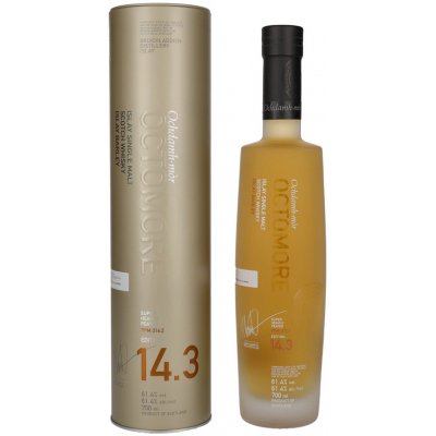 Bruichladdich Octomore 14,3 61,4% 0,7 l (tuba)