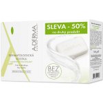 A-Derma Original Care jemné čisticí mýdlo 2 x 100 g – Zboží Dáma