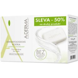 A-Derma Original Care jemné čisticí mýdlo 2 x 100 g