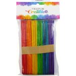 Dřevěné špachtle barevné - 15 × 1,7 cm, 50 ks – Hledejceny.cz