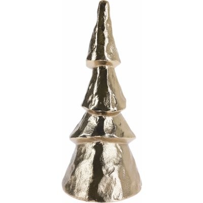 H&L Zlatý vánoční stromeček kovový (24.5 cm) – Hledejceny.cz