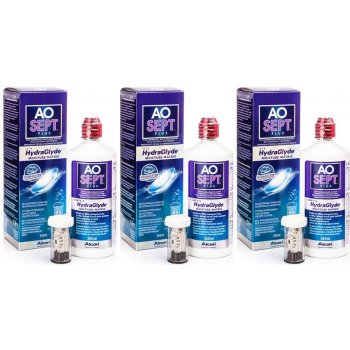 Alcon Aosept Plus s HydraGlyde 3 x 360 ml