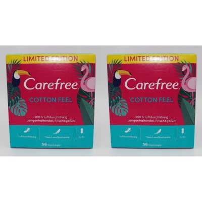 Carefree Hygienické vložky Cotton Feel 56 ks