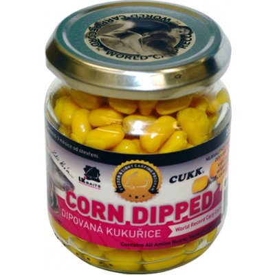 LK Baits Dipovaná kukuřice 220ml World Record Carp Corn – Zbozi.Blesk.cz