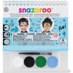 Snazaroo Barvy na obličej pro kluky modrá sada – Zboží Dáma