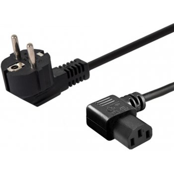 Savio Napájecí kabel Schuko úhlový 1,2 m CL-115