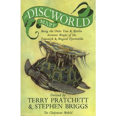 The Discworld Mapp - Terry Pratchett, Stephen Briggs – Zboží Dáma