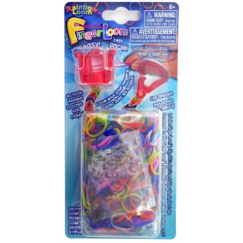 RAINBOW LOOM R0036 Finger Loom červený 600 ks