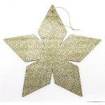 Decoled zlatá hvězda 2D 30 cm – Hledejceny.cz