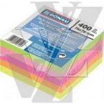 Samolepící bloček kostka neon 76x76mm 400ks, Donau Biella – Hledejceny.cz