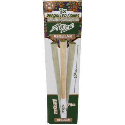 Purize předbalené dutinky Regular Size Cones s filtrem a pěchovátkem 3 ks – Zboží Dáma
