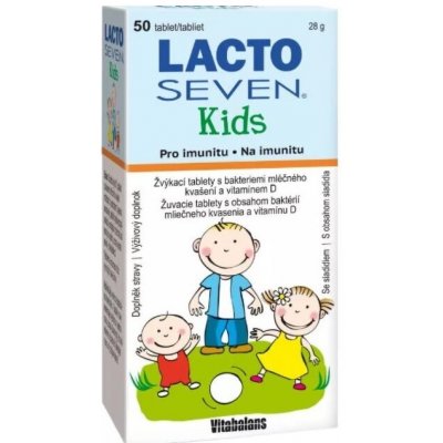 Vitabalans LactoSeven Kids 20 tablet