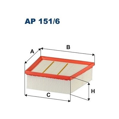 Vzduchový filtr FILTRON AP 151/6 – Hledejceny.cz