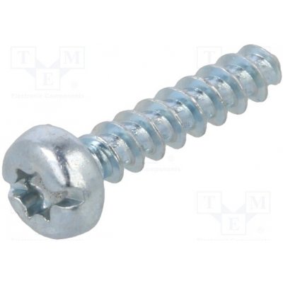 BOSSARD 3148575 Vrut; pro plasty; 2,5x12; Hlava: válcová; plochá,Torx®; TX08,0,7mm – Hledejceny.cz