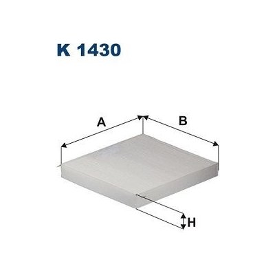 Filtr, vzduch v interiéru FILTRON K 1430 – Zboží Mobilmania