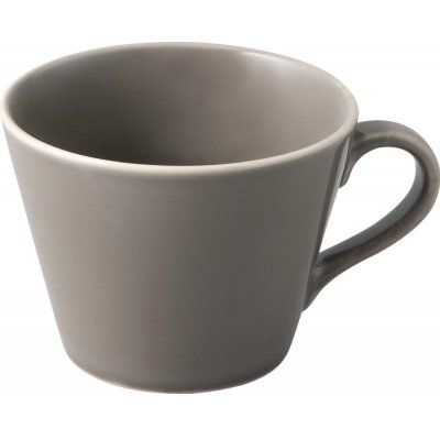 Villeroy & Boch Šedý porcelánový šálek na kávu Like Organic 270 ml