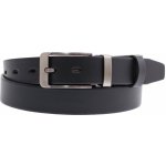 Špongr pánský společenský kožený opasek 3016 černý – Sleviste.cz