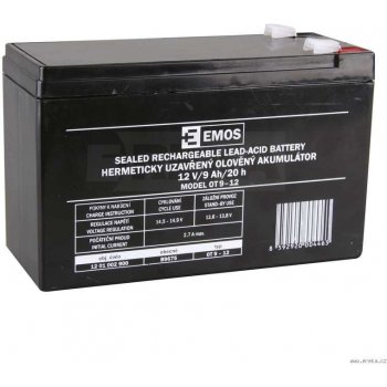 EMOS SLA 12V 9Ah FA-6,3mm 1201002900