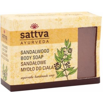 Sattva bylinné mýdlo se santalovým dřevem 125 g