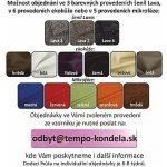 Kondela Cuba ekokůže oranžová – Zboží Dáma