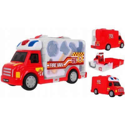 RKToys Interaktivní auto hasiči v kufříku – Zboží Mobilmania