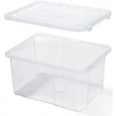 PK Group Plastový úložný box PKG s víkem 400 x 300 x 230 cm – Zboží Dáma