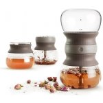 Lékué Glass čajová konvice s infuzérem Klidný čaj hnědé 500ml – Zboží Mobilmania