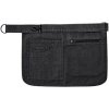 Zástěra Premier Workwear Džínová zástěra s kapsou PR138 Black Denim 31x32cm