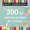 Dárkový poukaz Narozeninová e-shopová dárková poukázka 200 Kč