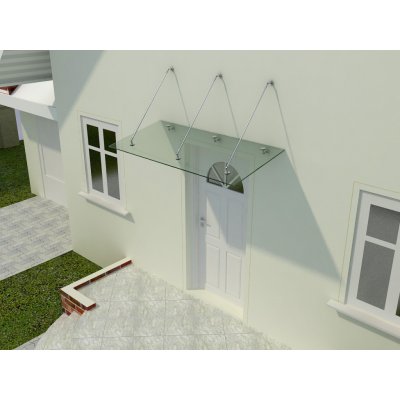 Fisher Olymp skleněná čirá 225x90 cm – Zbozi.Blesk.cz