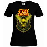 tričko Ozzy Osbourne Skull Černá – Zboží Dáma